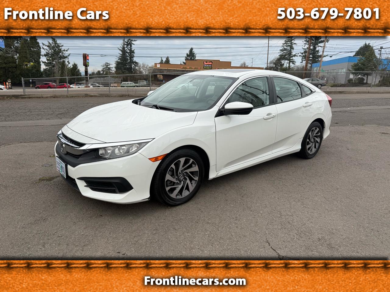 Honda Civic EX Sedan CVT 2017