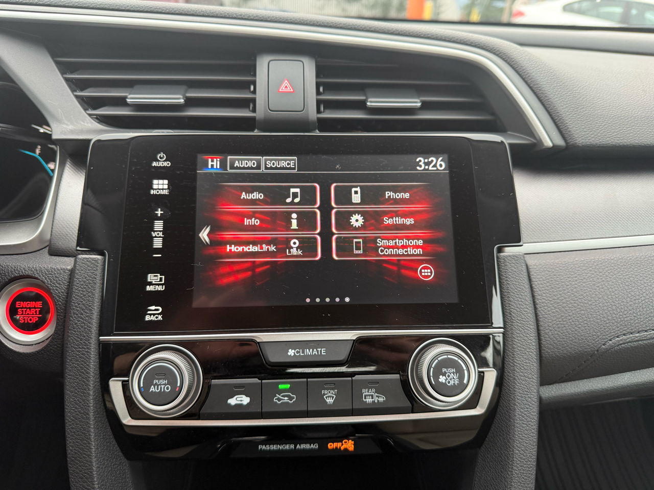 Honda Civic EX Sedan CVT 2017