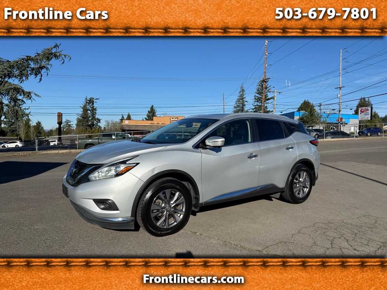 2015 Nissan Murano AWD 4dr SL