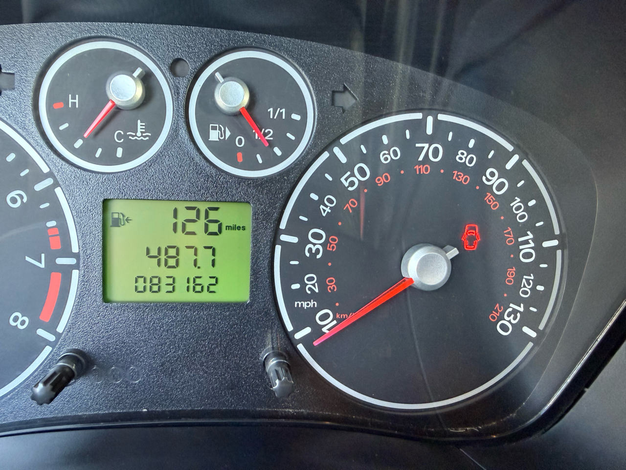 Ford Transit Connect XL with Side and Rear Door Glass 2010