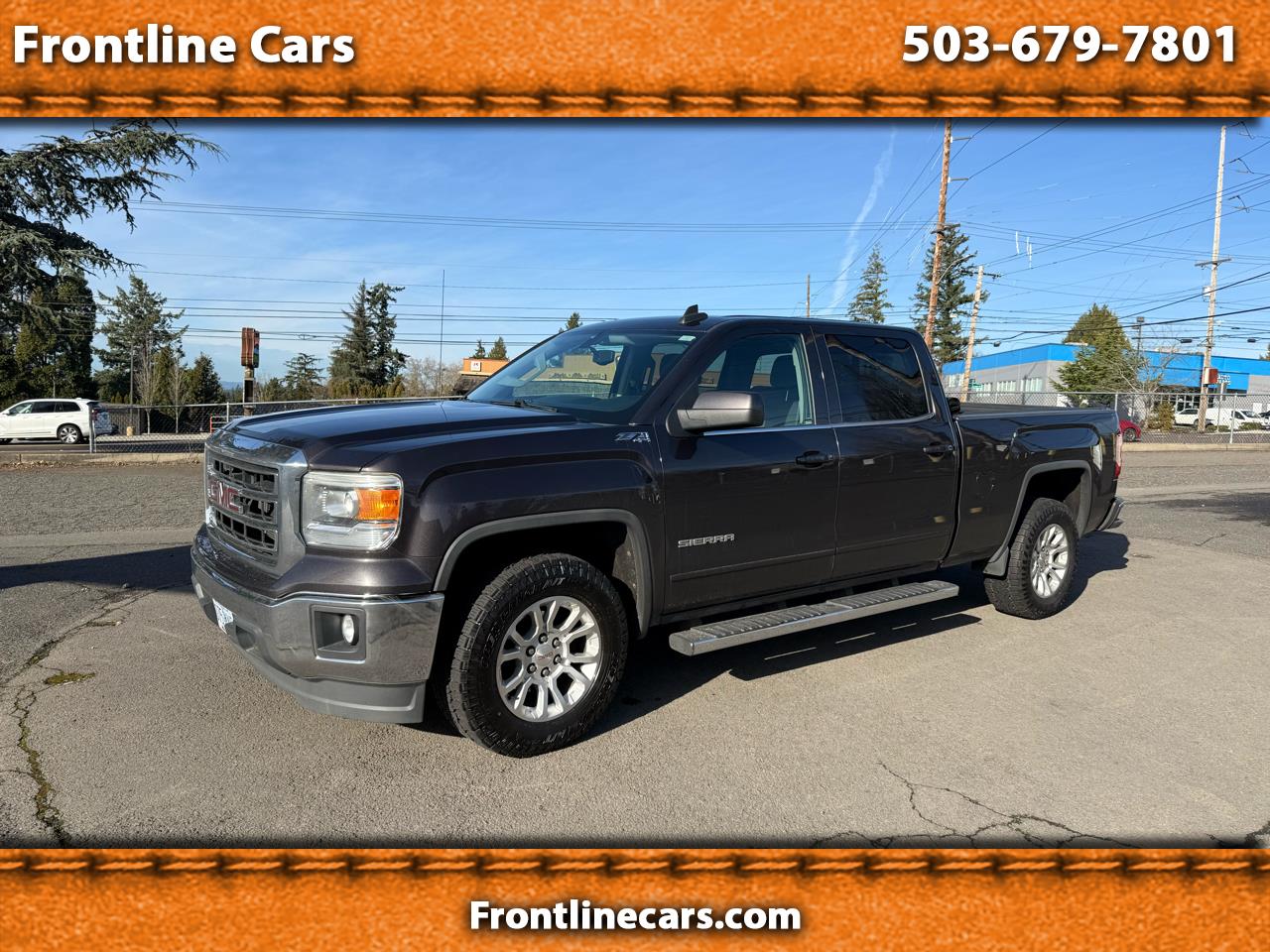 2015 GMC Sierra 1500 SLE Crew Cab 4WD