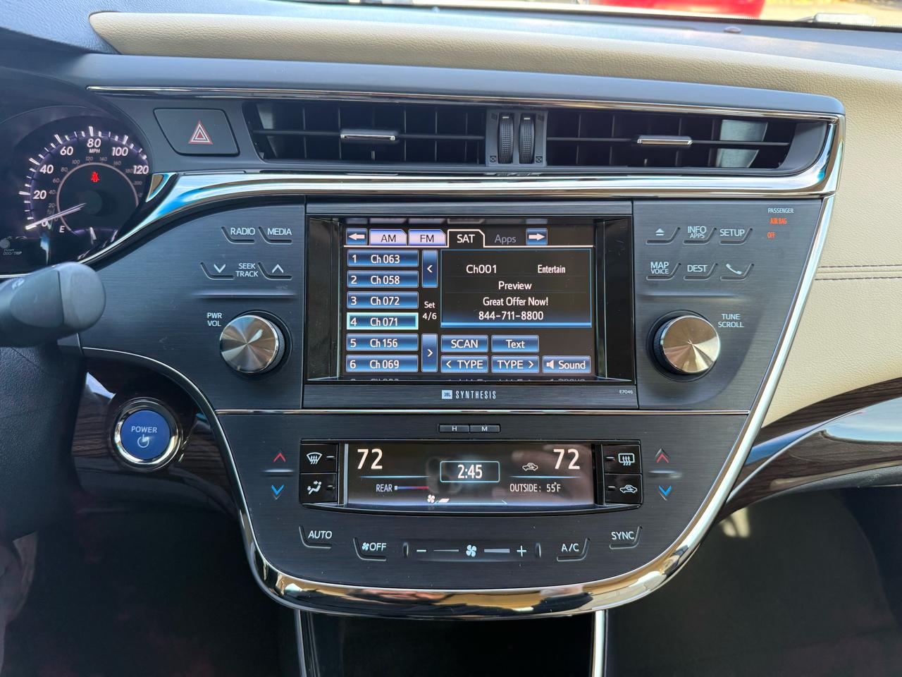 Toyota Avalon Hybrid XLE Premium 2013