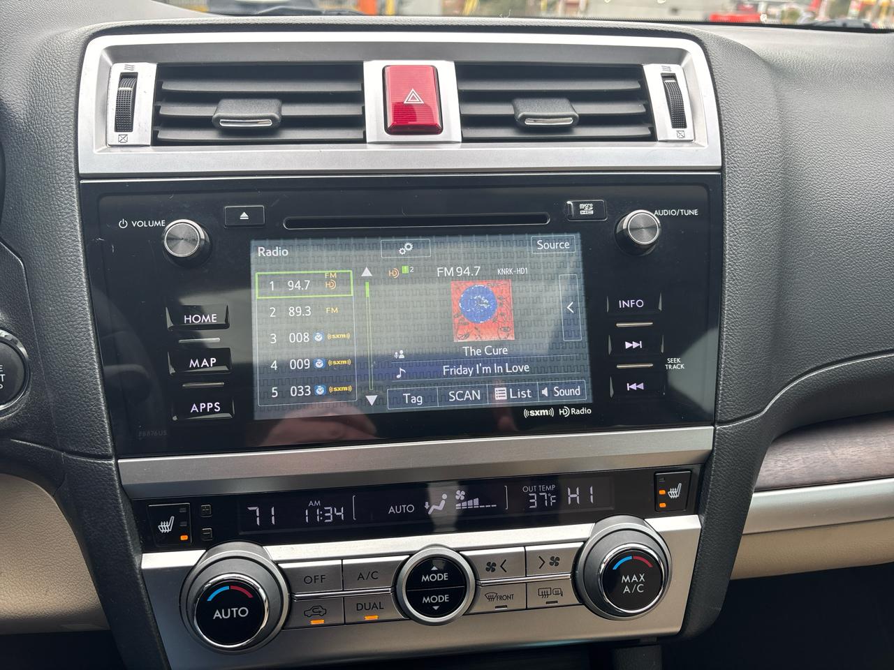 Subaru Outback 2.5i Limited 2017