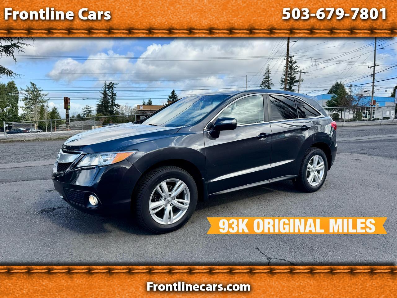2014 Acura RDX 6-Spd AT AWD w/ Technology Package