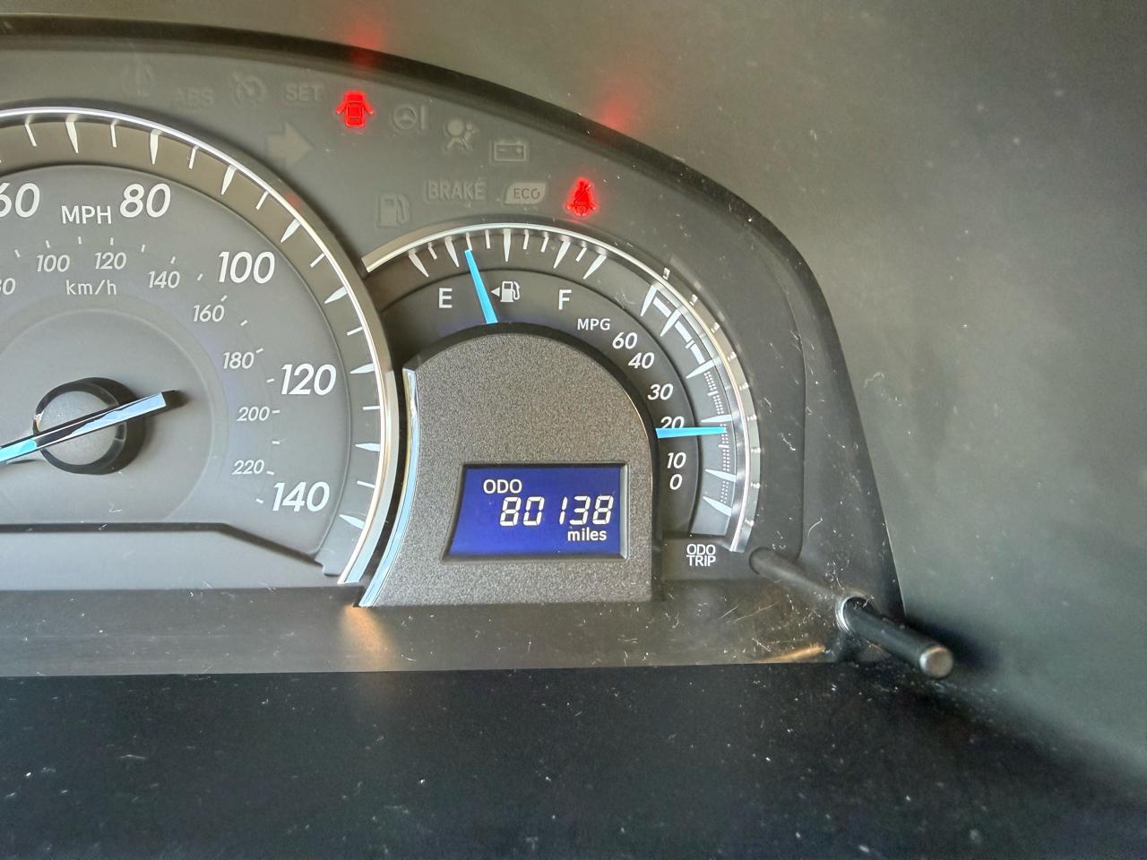 Toyota Camry XLE V6 2012