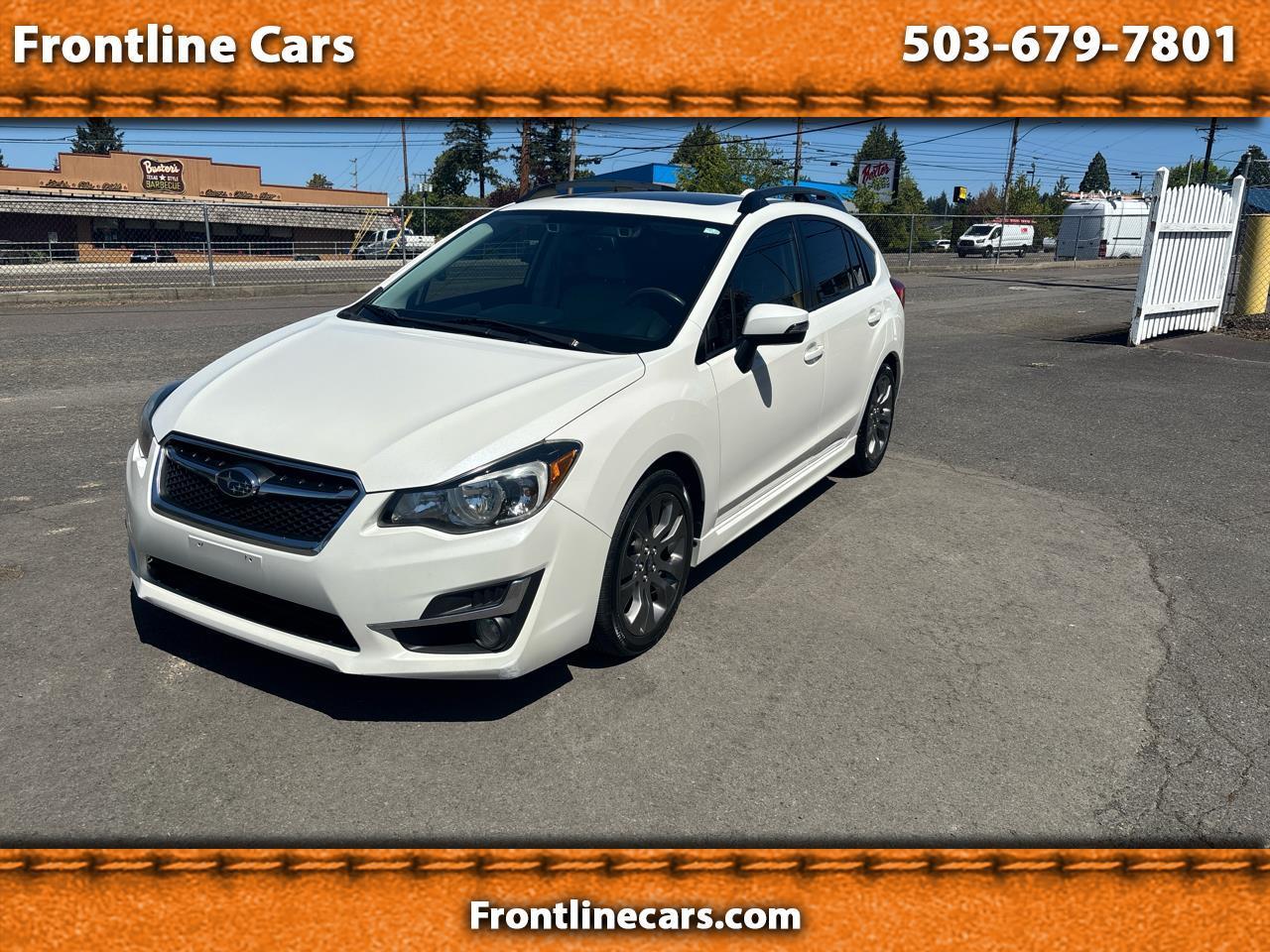 2016 Subaru Impreza 2.0i Sport Premium