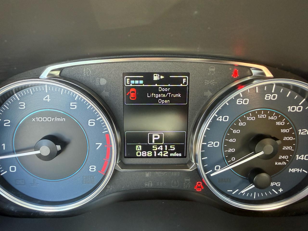 Subaru Impreza 2.0i Sport Limited PZEV 5-Door 2016