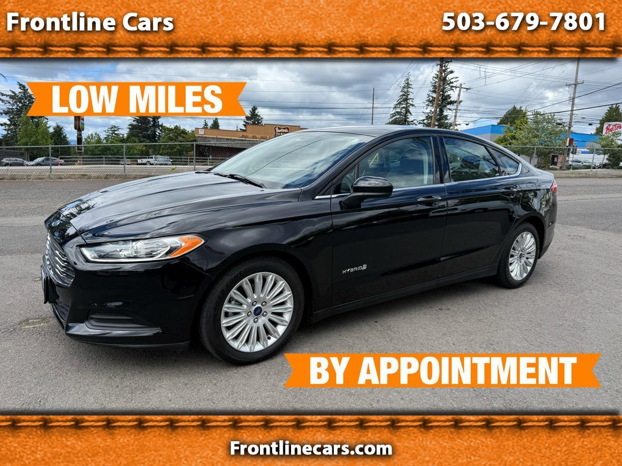 Ford Fusion Hybrid S 2016