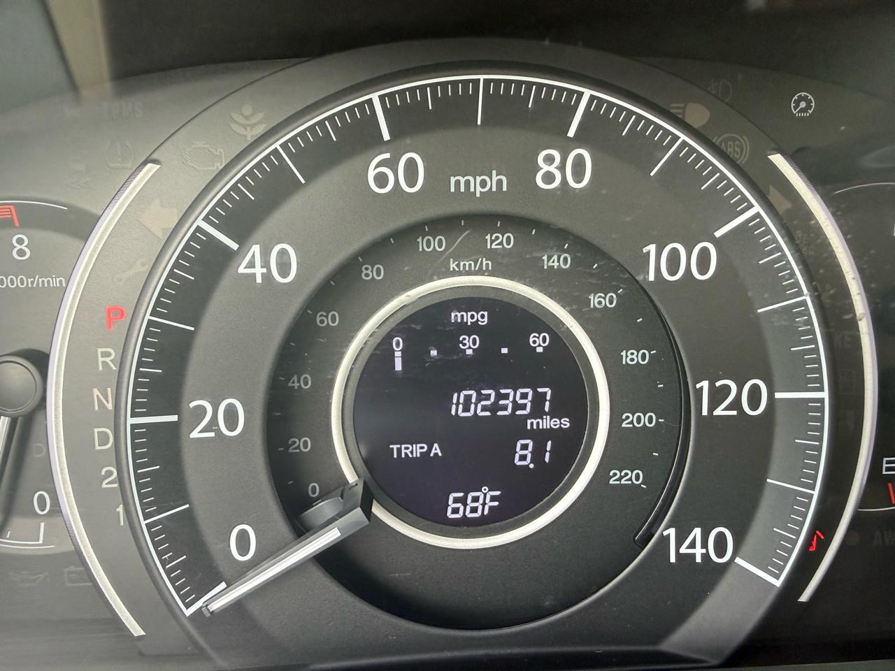 Honda CR-V EX-L 4WD 5-Speed AT 2013