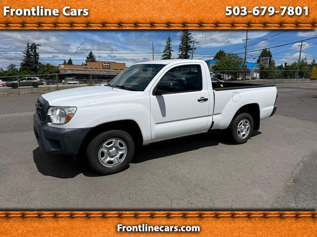 White 2012 Toyota Tacoma Pickup Truck 4X2 Automatic