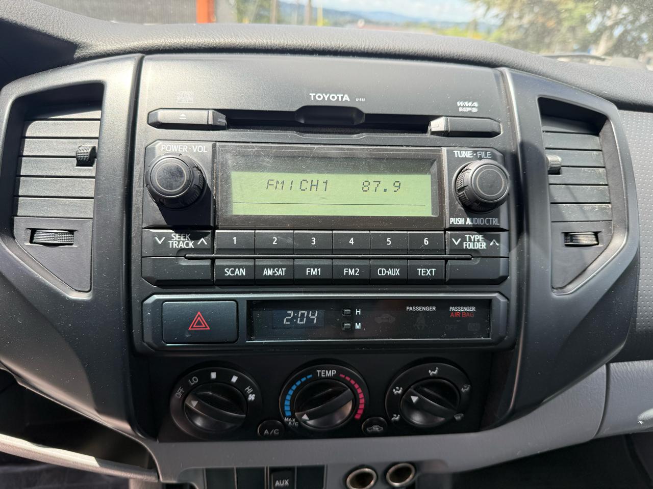 Toyota Tacoma Regular Cab 2WD 2012