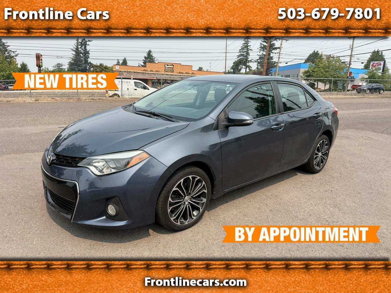 Toyota Corolla S Premium CVT 2015