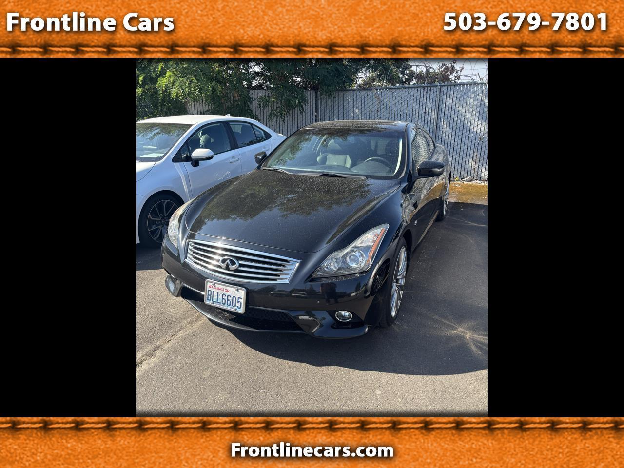 2014 Infiniti Q60 Sport RWD