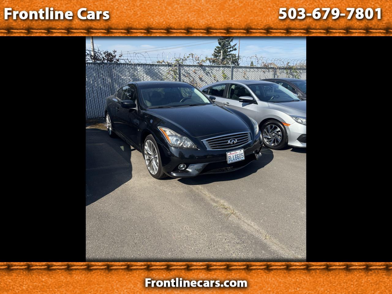 2014 Infiniti Q60 Sport RWD