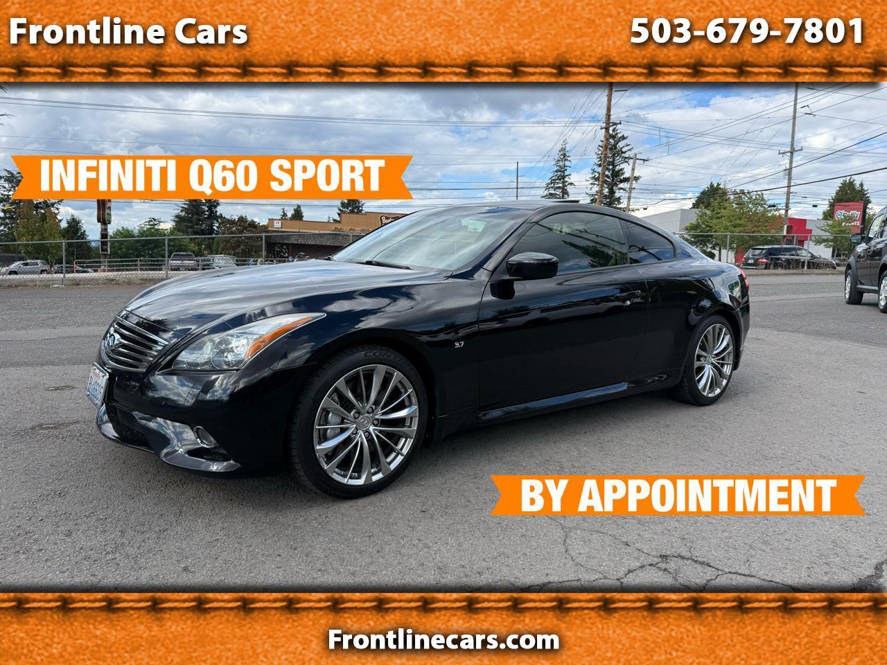 2014 Infiniti Q60 Sport RWD