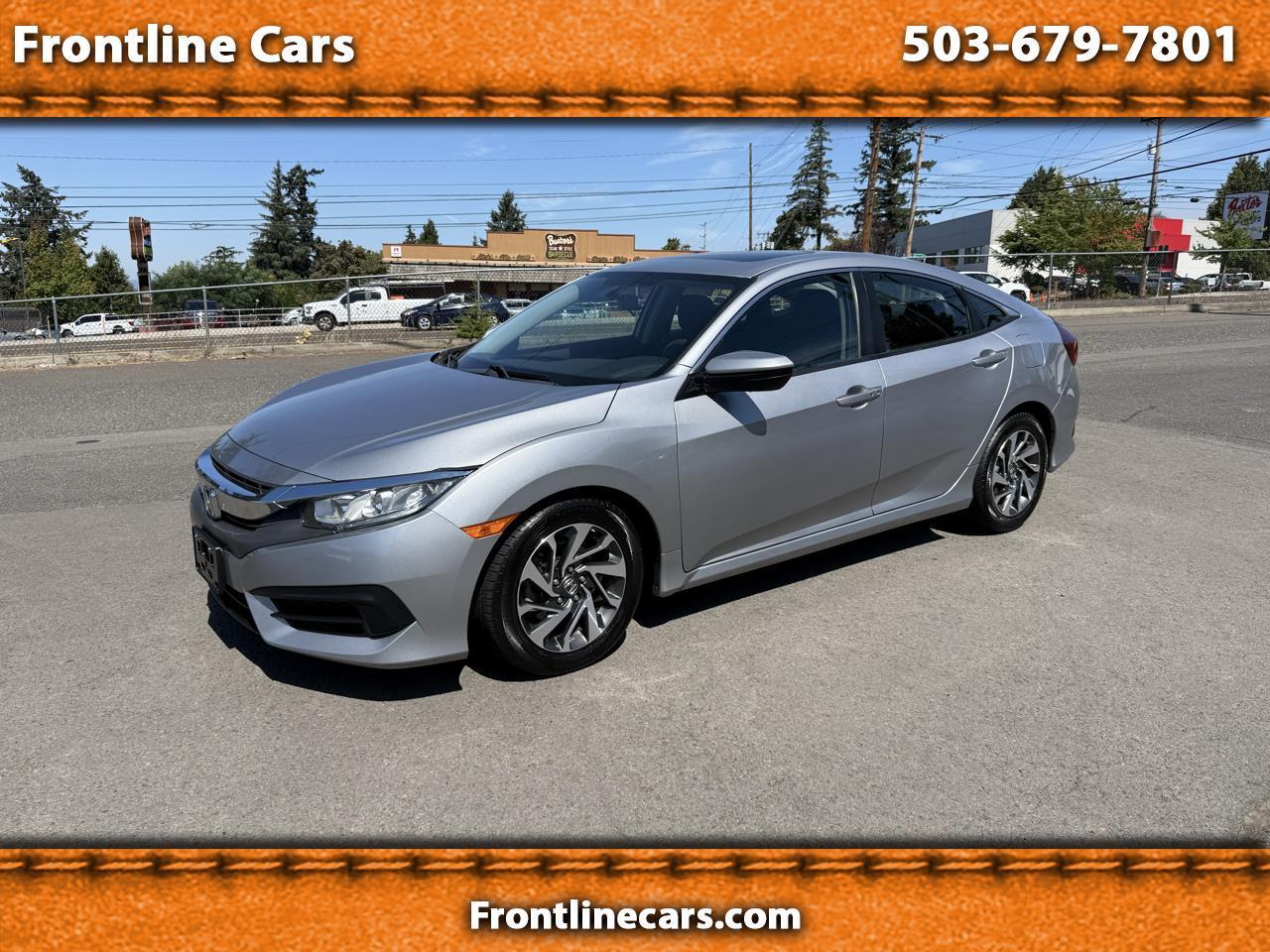 Honda Civic EX Sedan CVT 2017