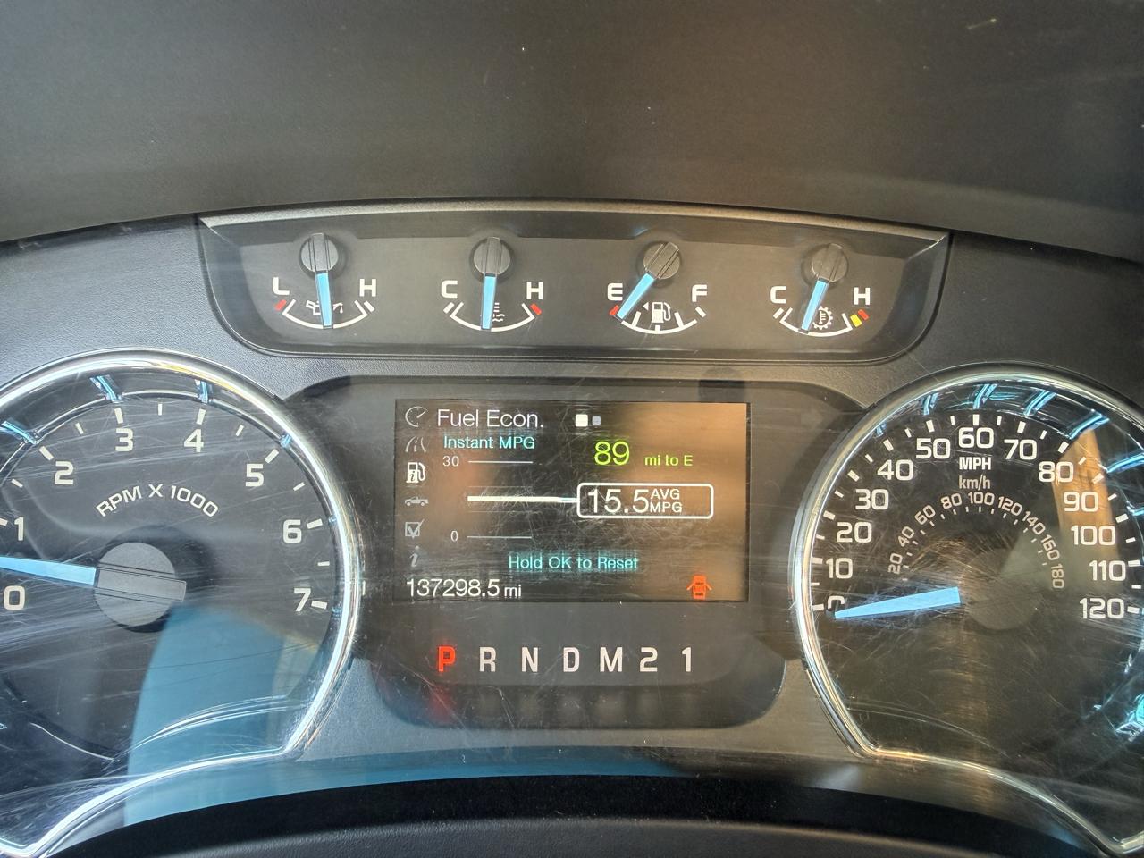 Ford F-150 4WD SuperCab 133" XLT 2012