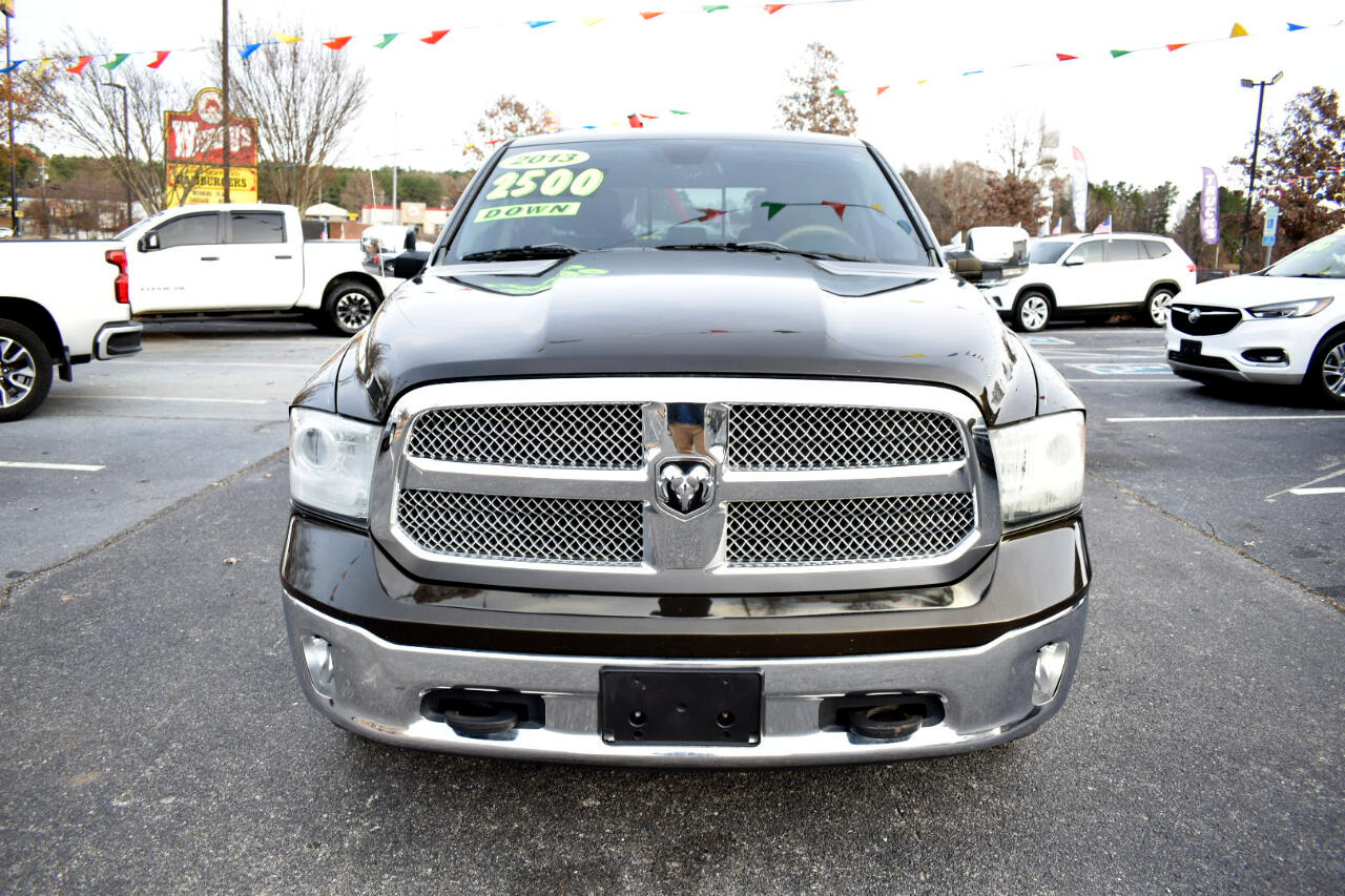 RAM 1500 4WD Crew Cab 140.5" Laramie Longhorn Edition 2013