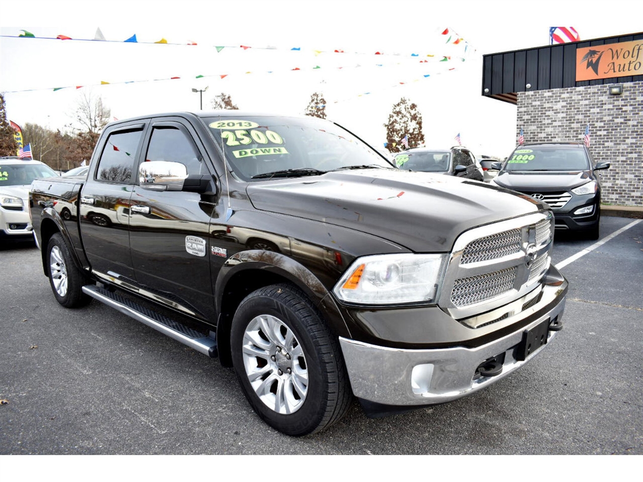 RAM 1500 4WD Crew Cab 140.5" Laramie Longhorn Edition 2013