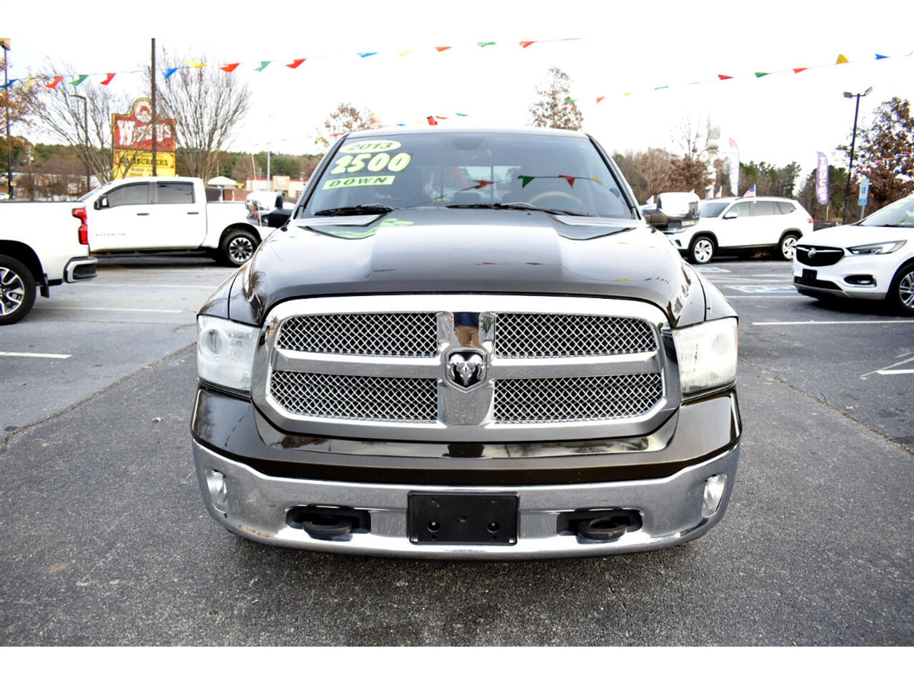 RAM 1500 4WD Crew Cab 140.5" Laramie Longhorn Edition 2013