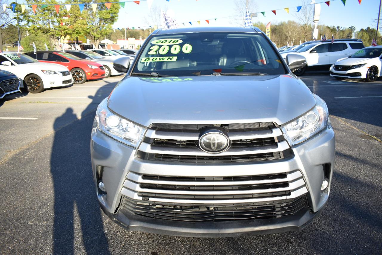 Toyota Highlander XLE V6 AWD (Natl) 2019