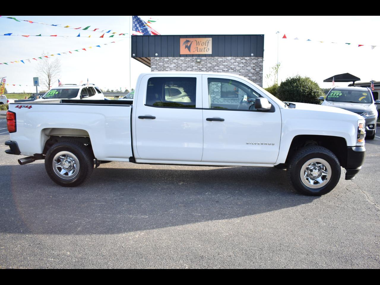 2018 Chevrolet Silverado 1500 4WD Crew Cab 153.0" Work Truck