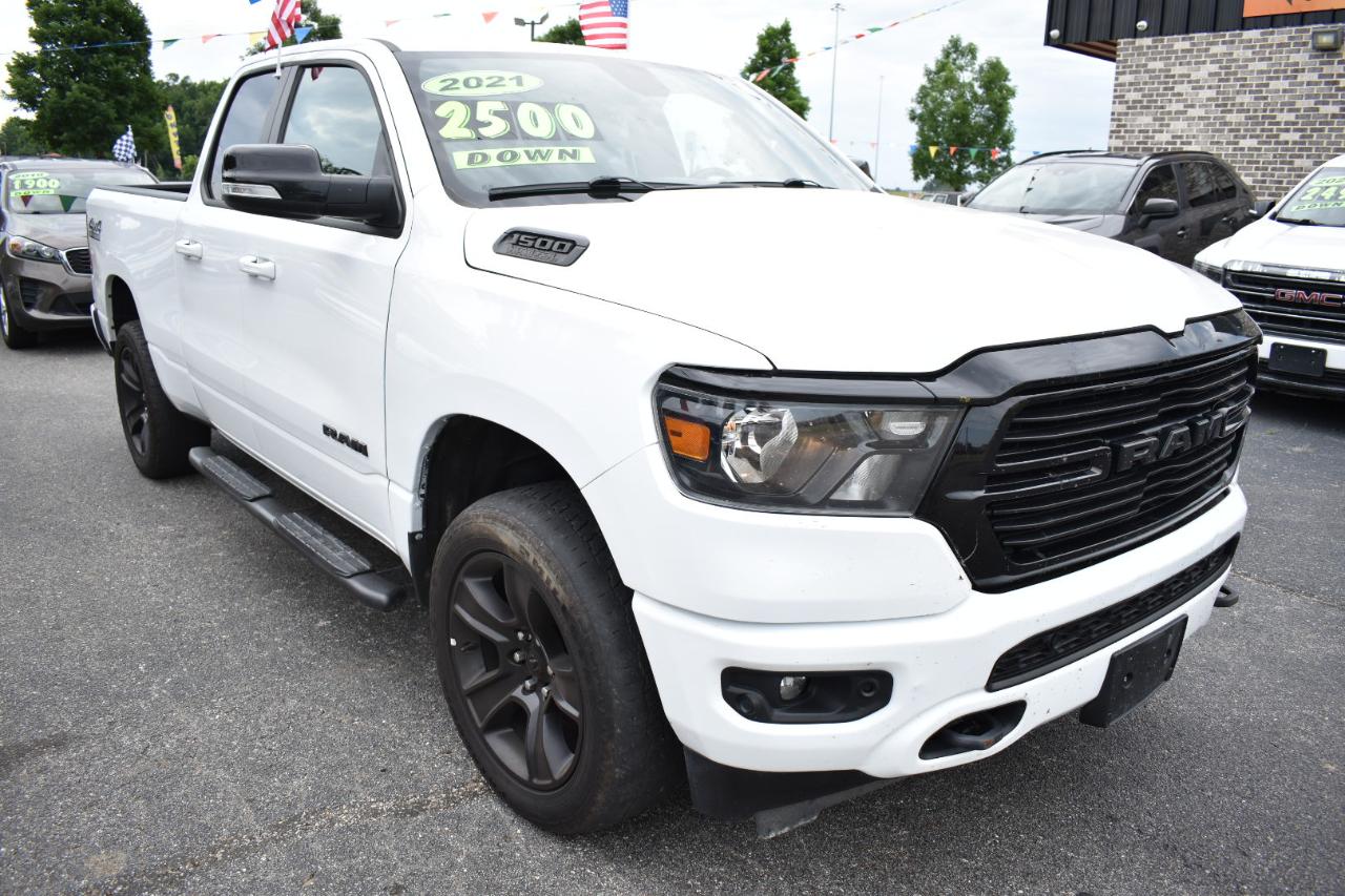 RAM 1500 Big Horn 4x4 Quad Cab 6'4" Box 2021