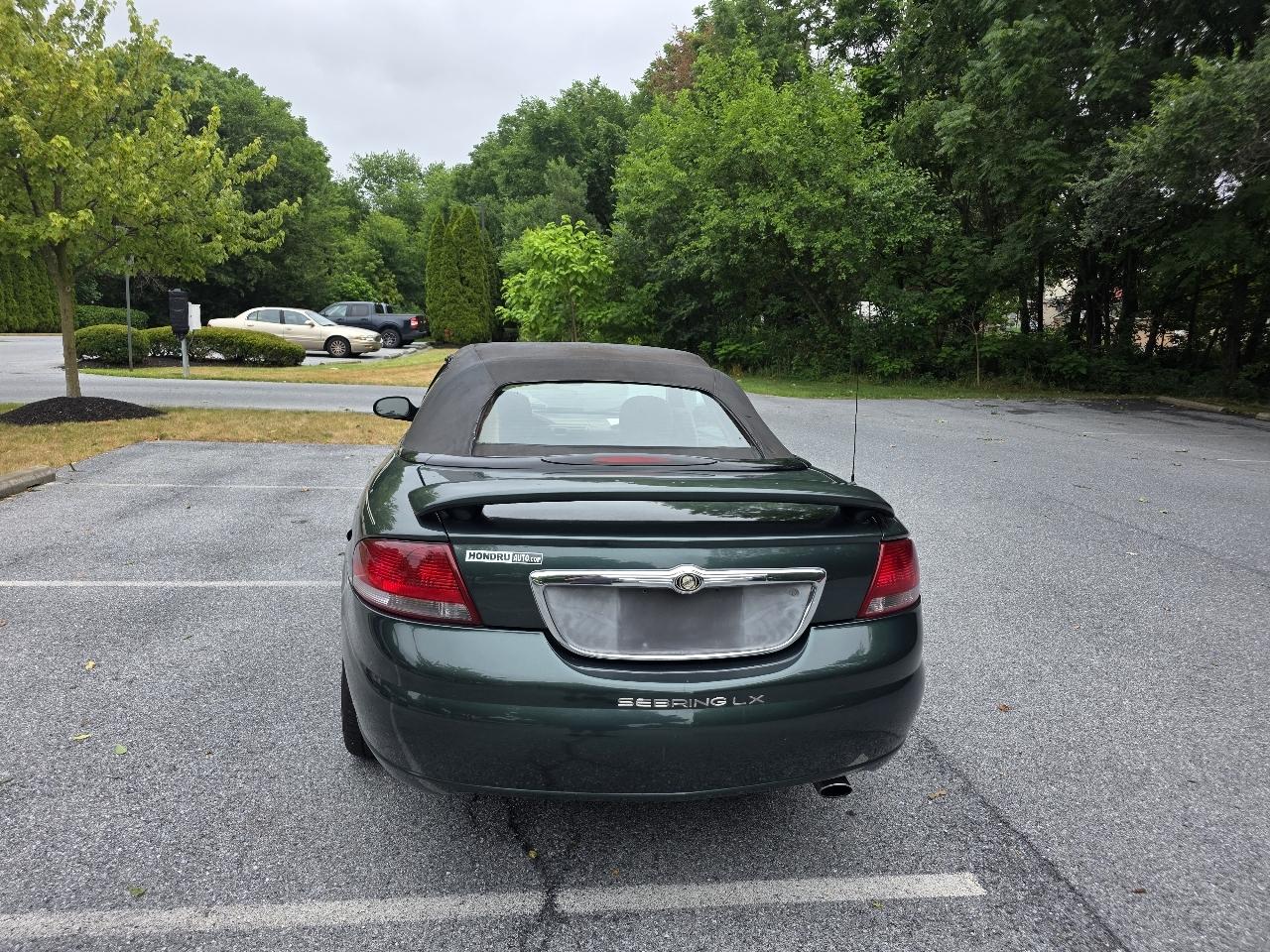 Chrysler Sebring LX Convertible 2001