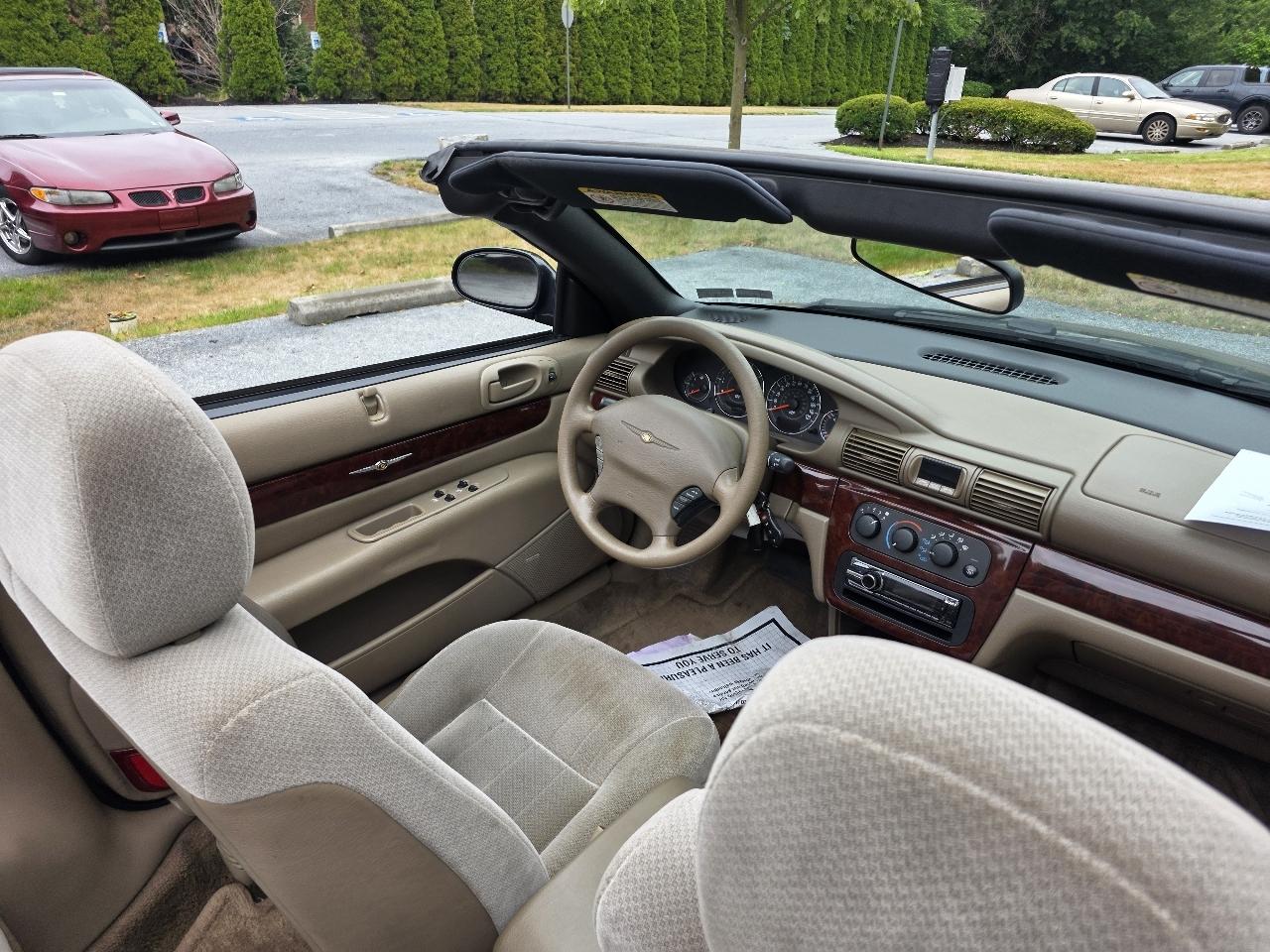 Chrysler Sebring LX Convertible 2001