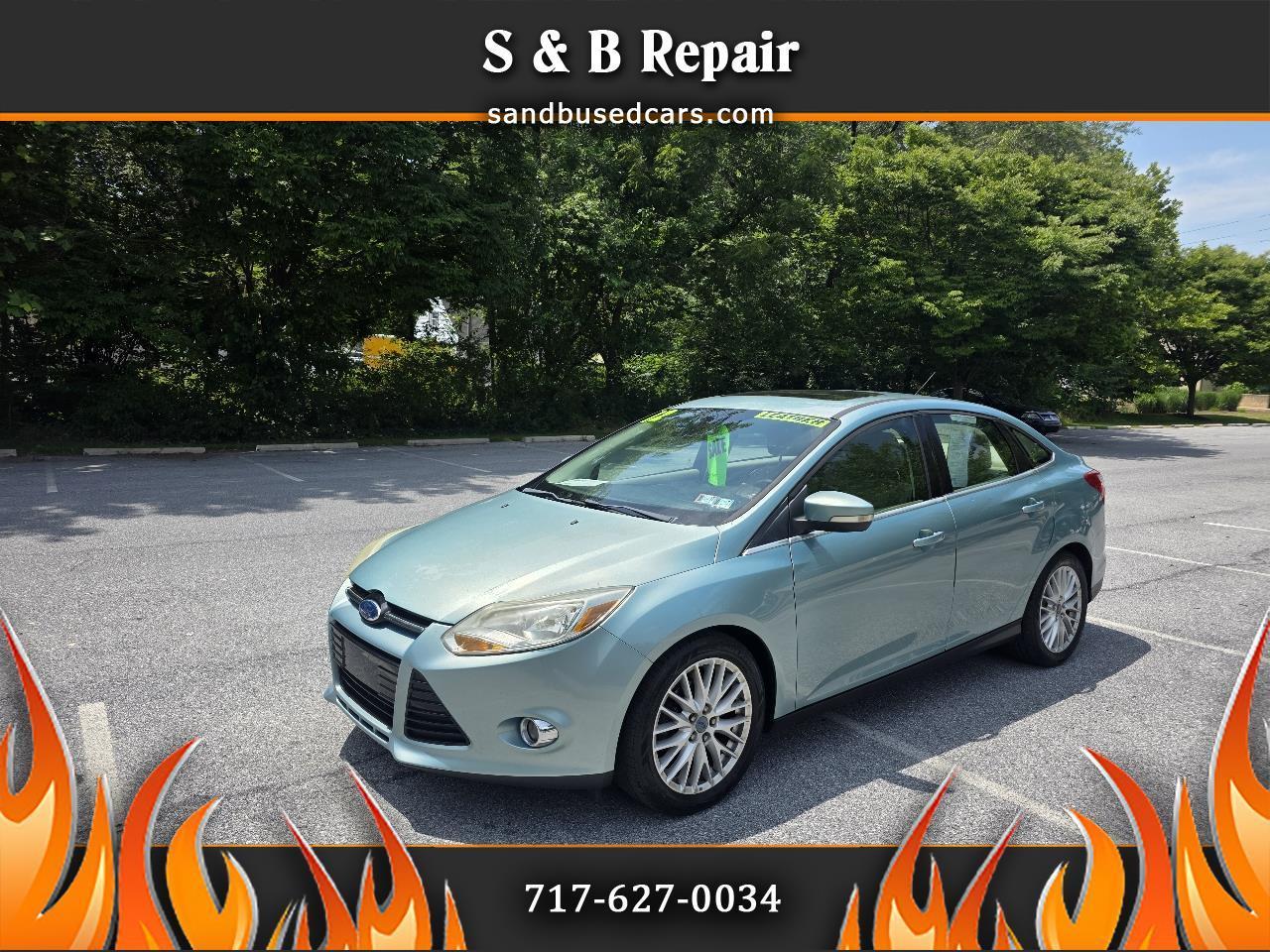 Ford Focus SEL Sedan 2012
