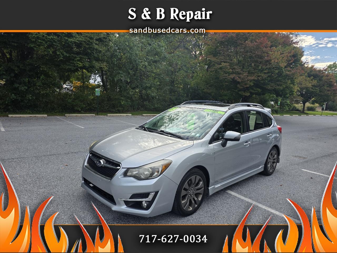 Subaru Impreza 2.0i Sport Premium PZEV CVT 5-Door 2015