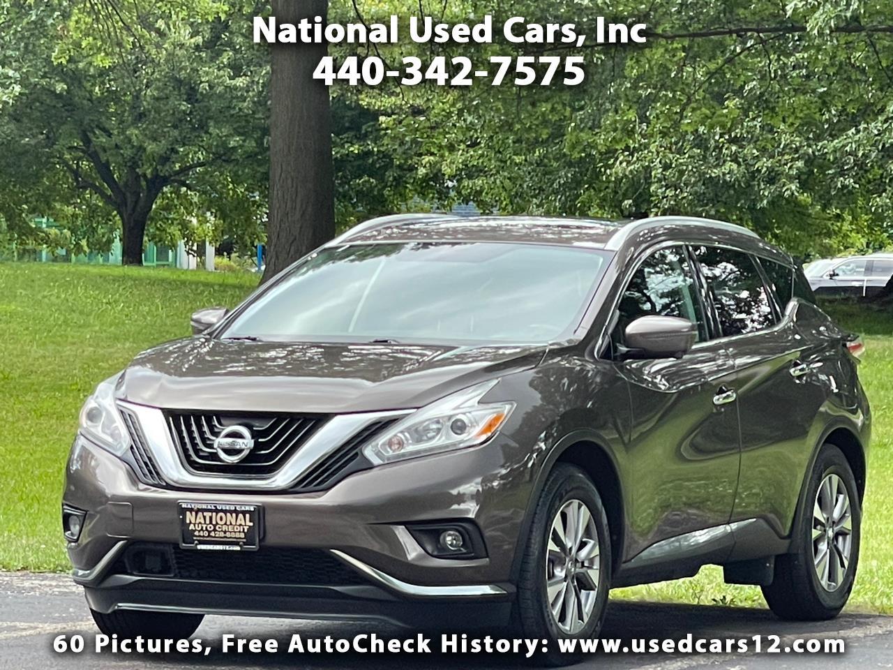 Nissan Murano 4dr SL AWD V6 2016