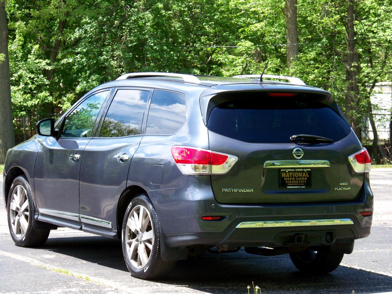 Nissan Pathfinder Platinum 4WD 2013