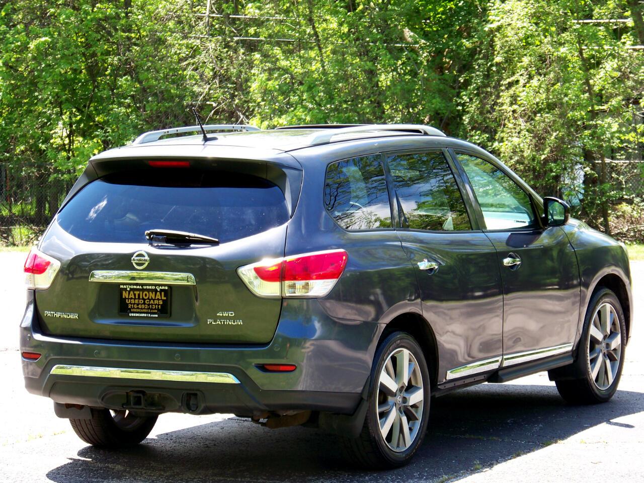 Nissan Pathfinder Platinum 4WD 2013