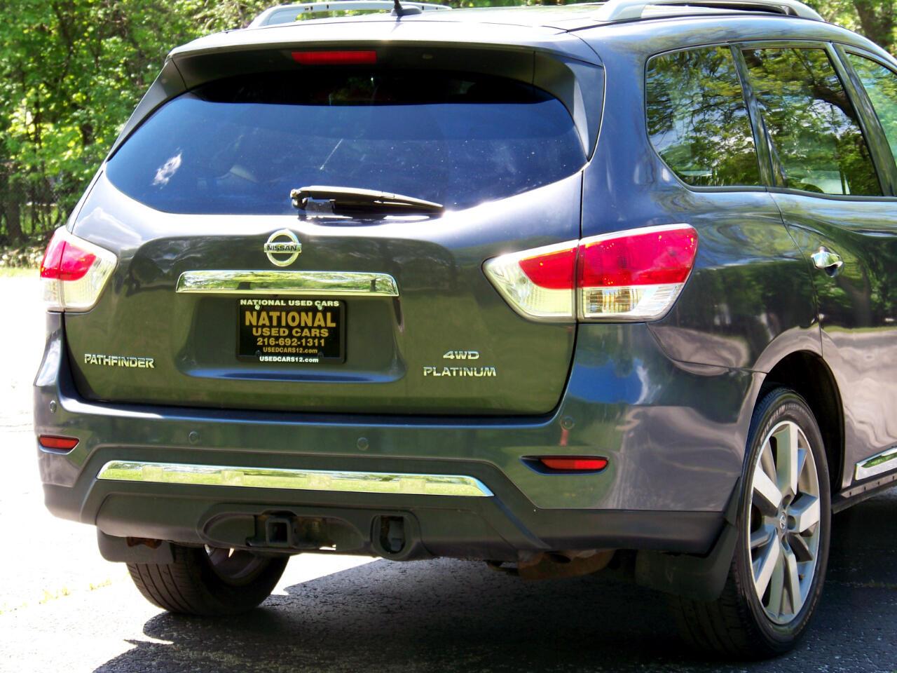 Nissan Pathfinder Platinum 4WD 2013