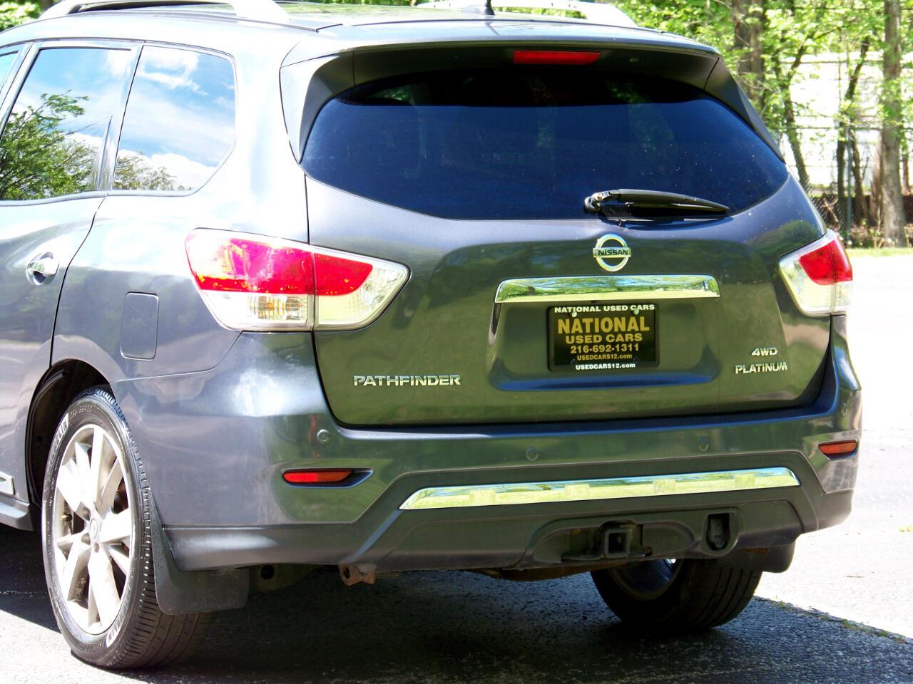 Nissan Pathfinder Platinum 4WD 2013