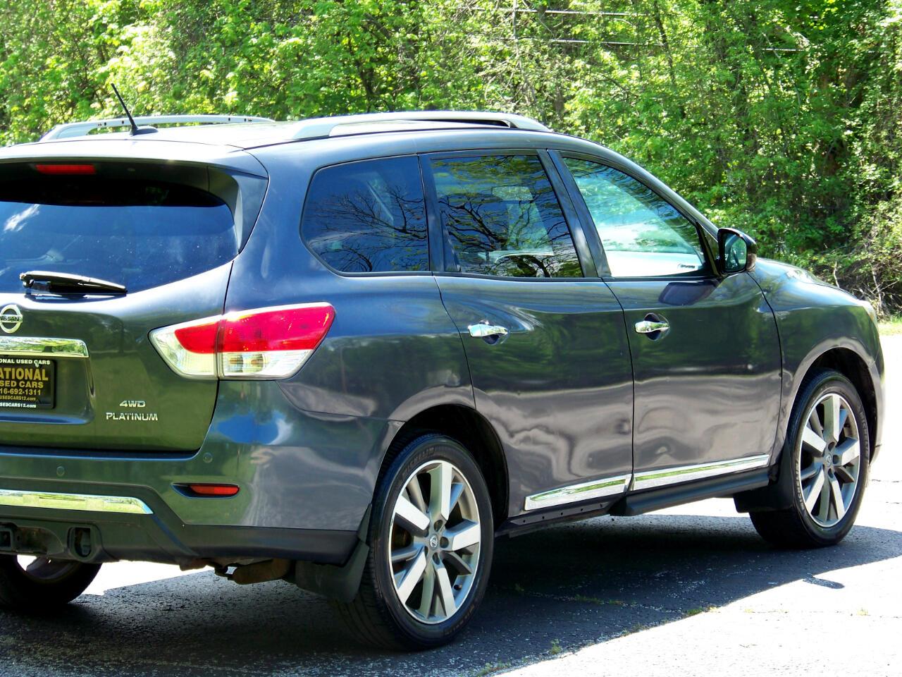 Nissan Pathfinder Platinum 4WD 2013