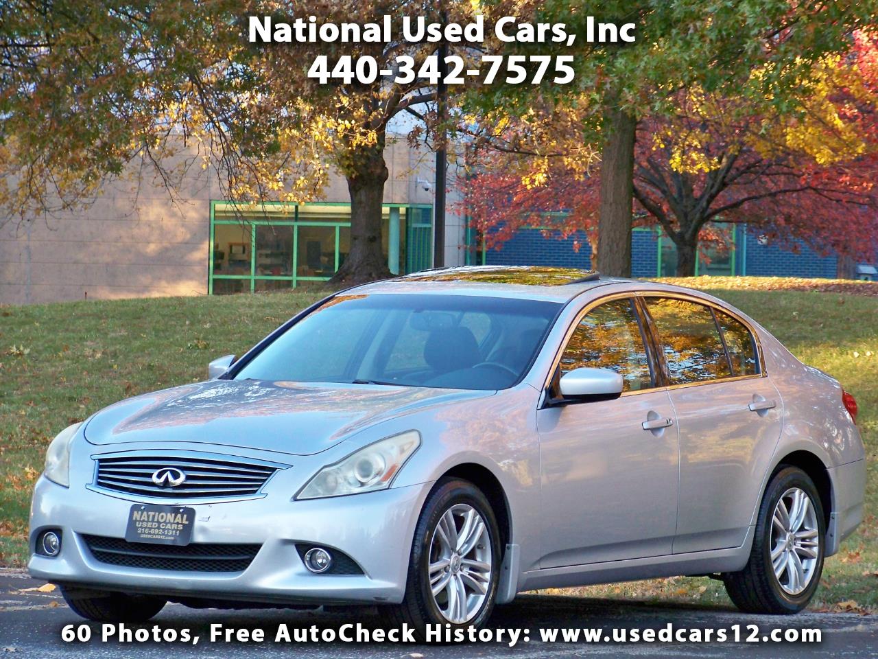 2010 Infiniti G Sedan G37x AWD
