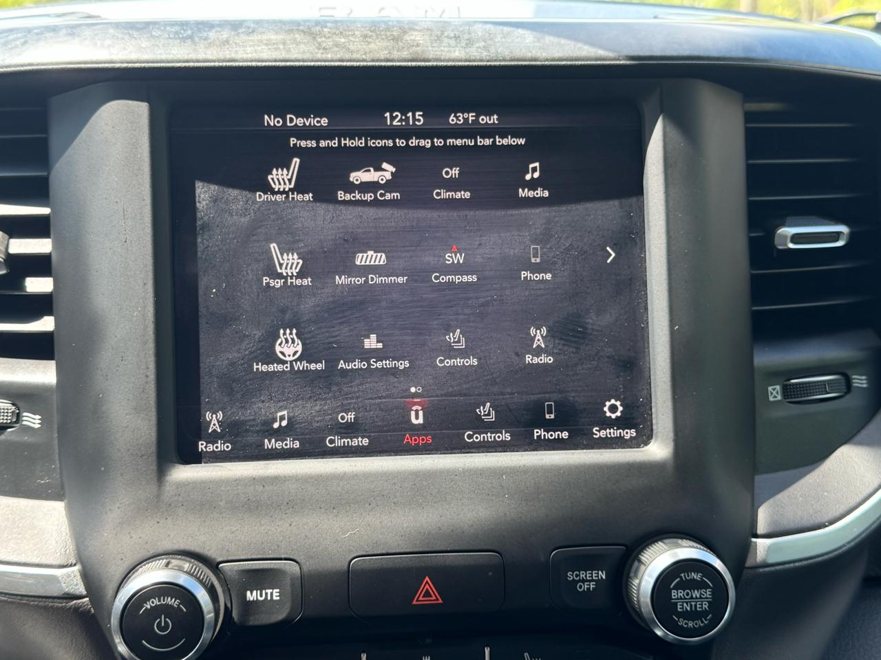 RAM 1500 Big Horn Crew Cab SWB 4WD 2019