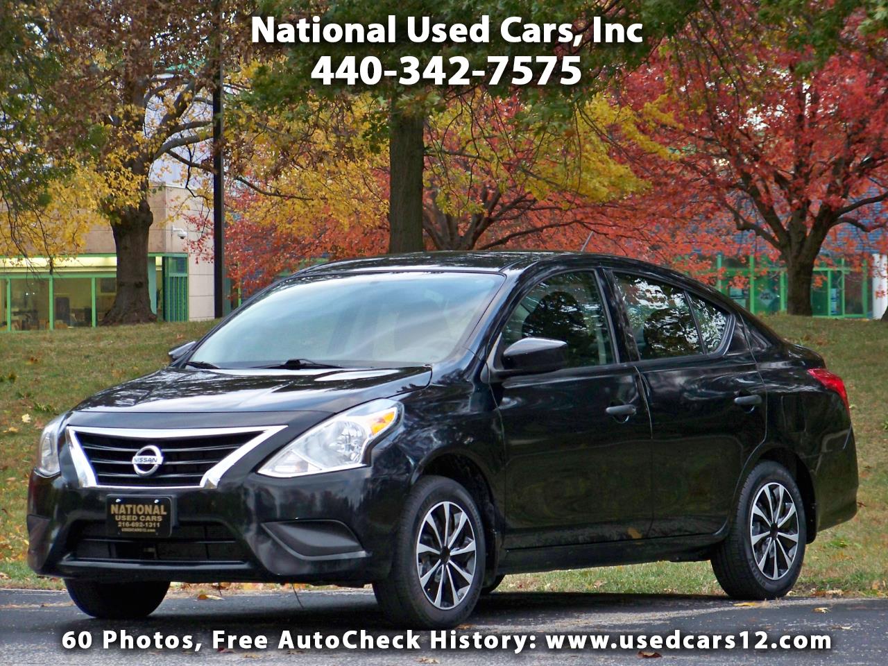 2019 Nissan Versa 1.6 S 5M