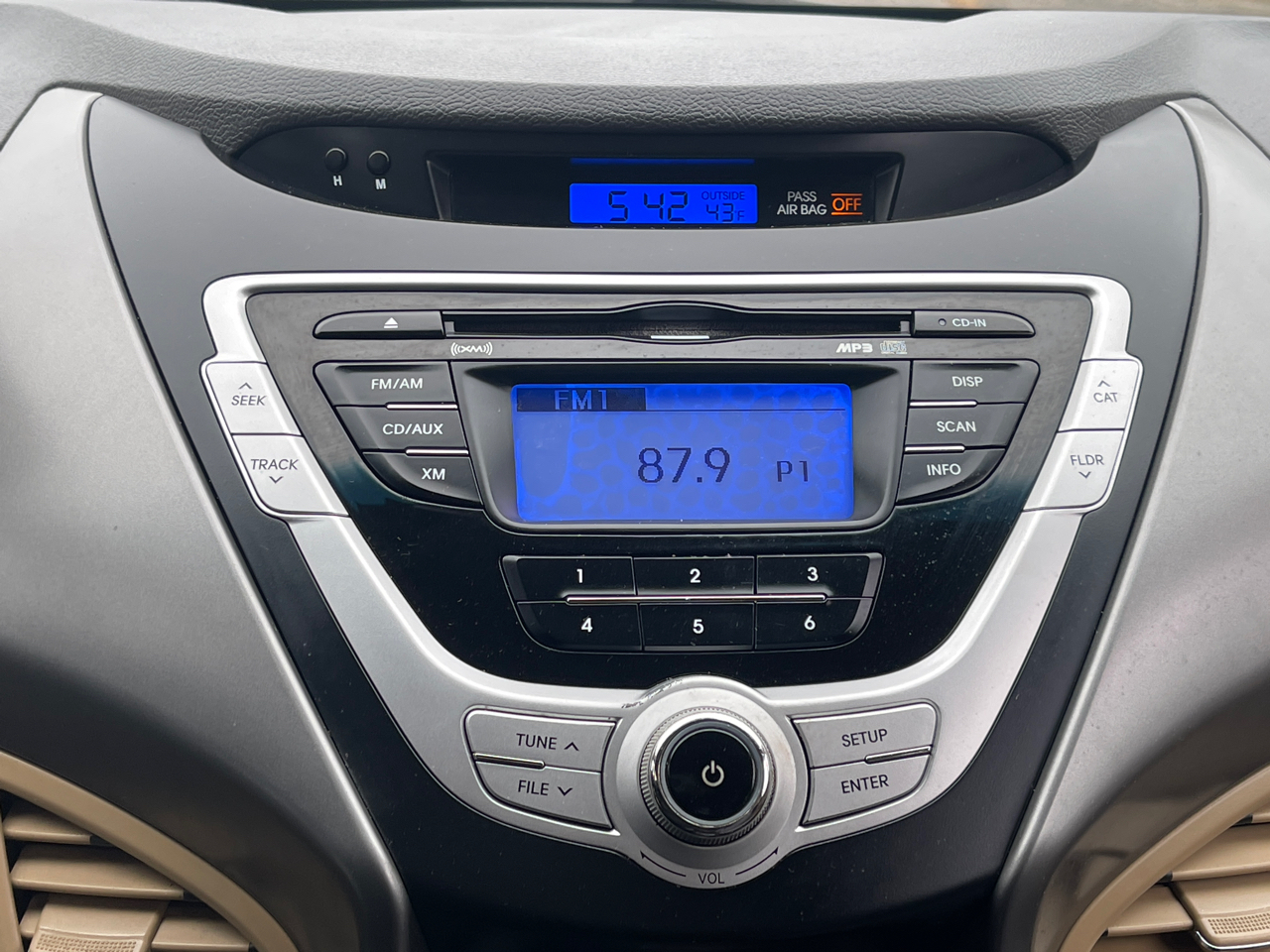 Hyundai Elantra GLS Auto 2012