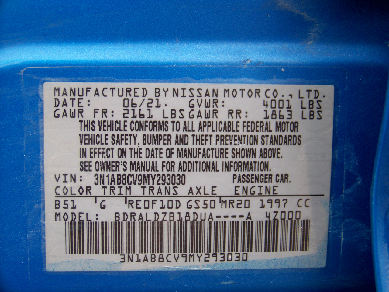 Nissan Sentra SV 4D Sedan 2021