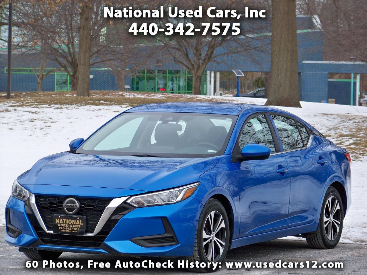 2021 Nissan Sentra SV 4D Sedan