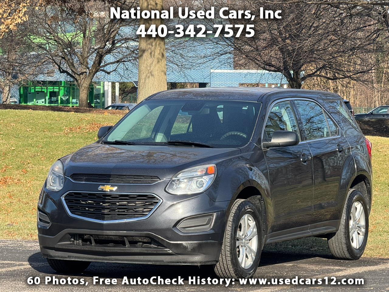 2017 Chevrolet Equinox LS 4D SUV Auto