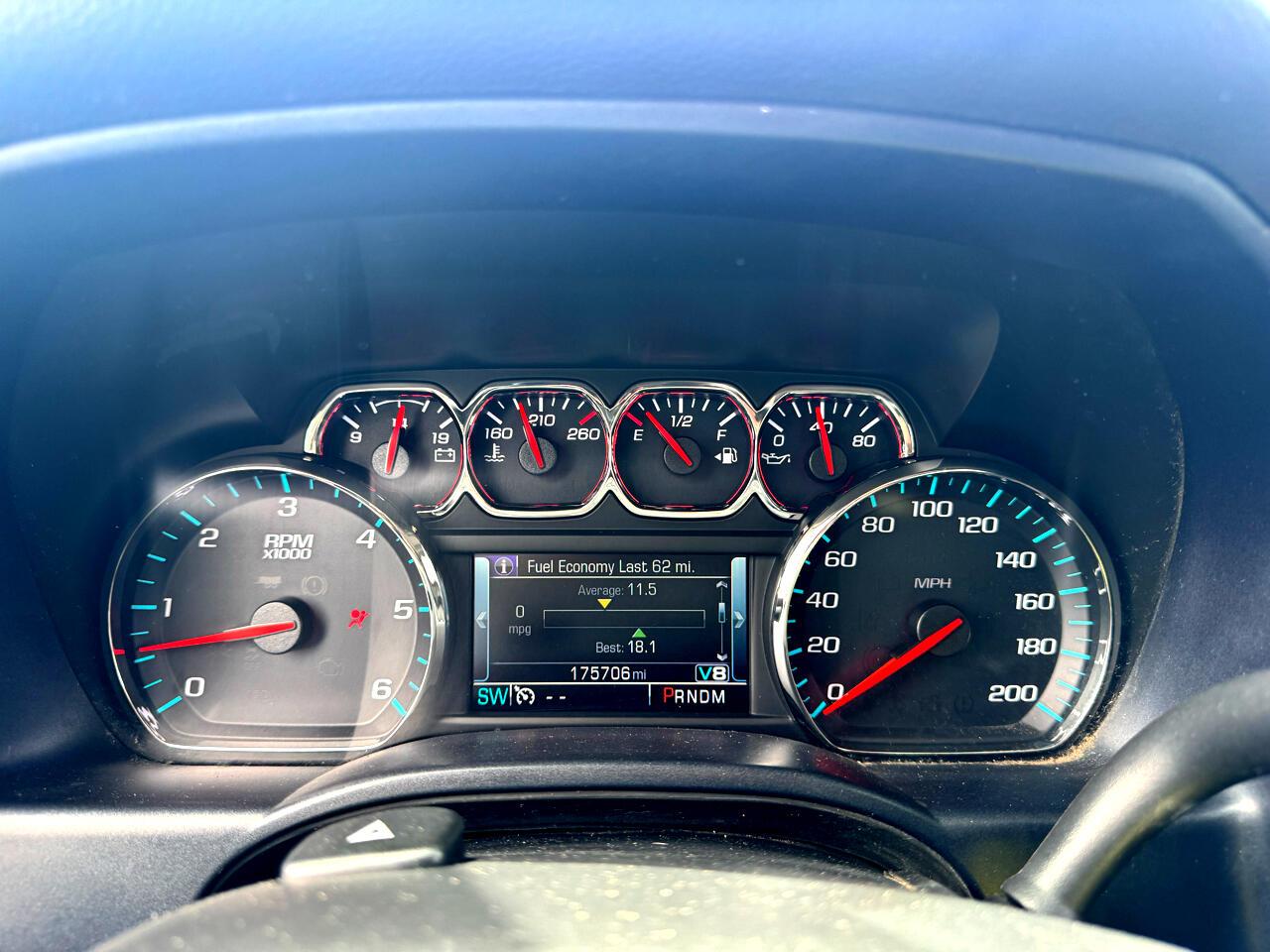 Chevrolet Silverado 1500 LT Crew Cab 4WD 2015