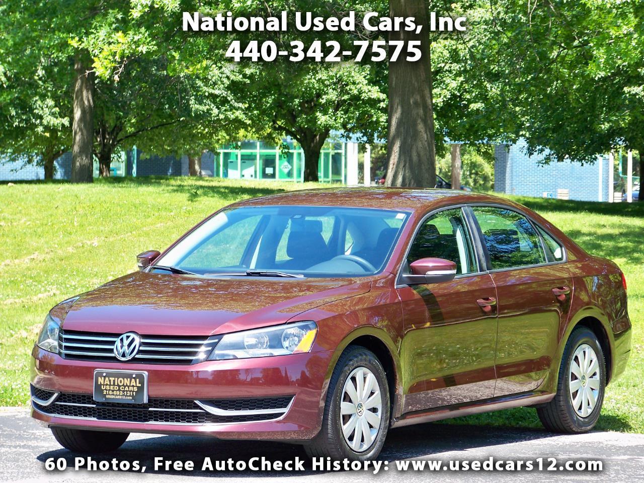 2013 Volkswagen Passat 2.5L S W/Appearance