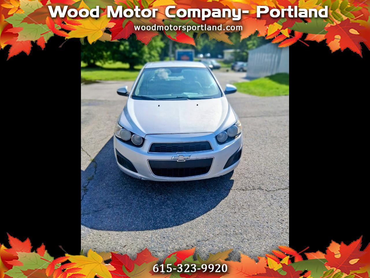 2012 Chevrolet Sonic 4dr Sdn LT 2LT