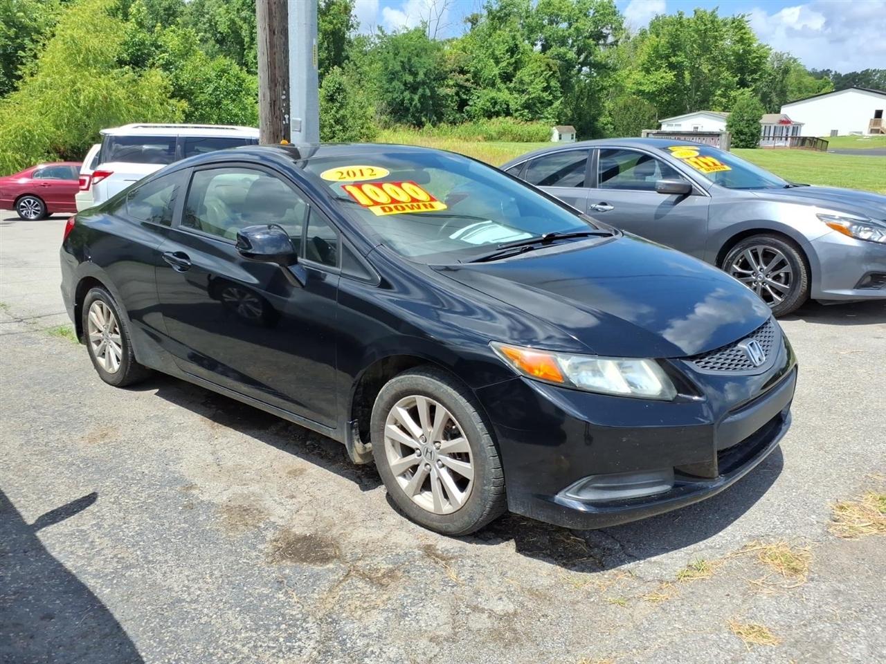 Honda Civic Cpe 2dr AT EX 2012