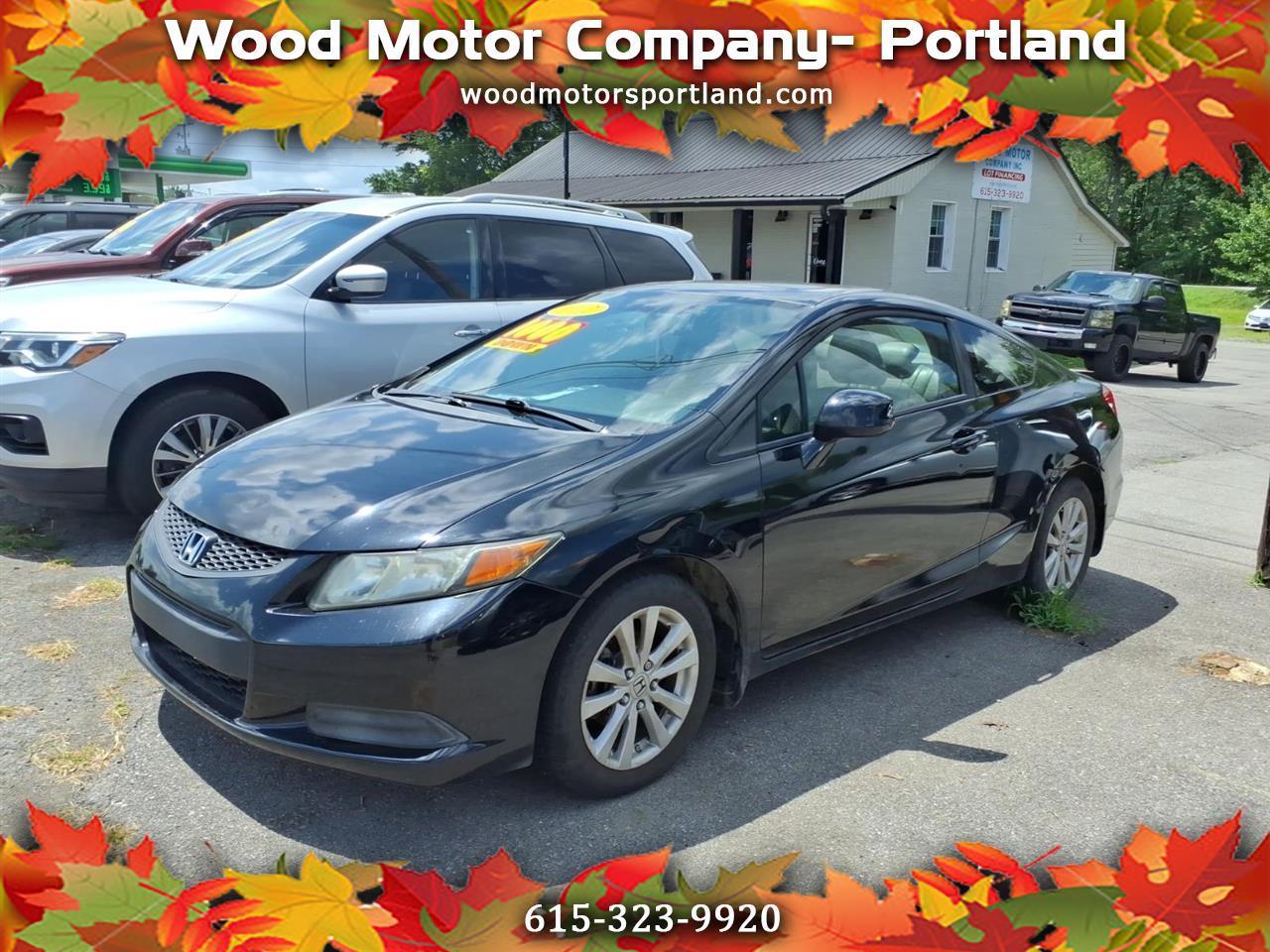 2012 Honda Civic Cpe 2dr AT EX