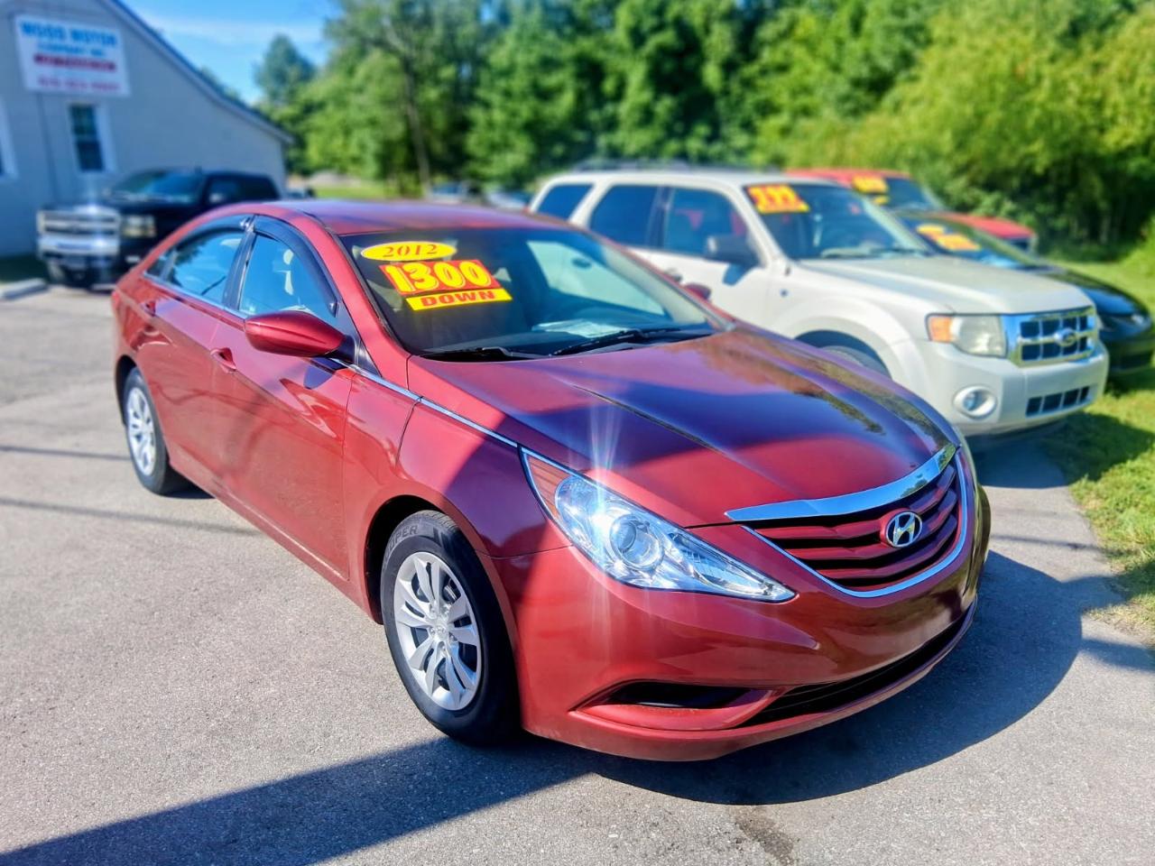 Hyundai Sonata 4dr Sdn 2.4L Auto GLS PZEV 2012